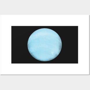 URANUS Solar System Design Posters and Art